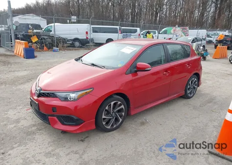 2016 Scion Im from USA, damaged, VIN JTNKARJEXGJ510960